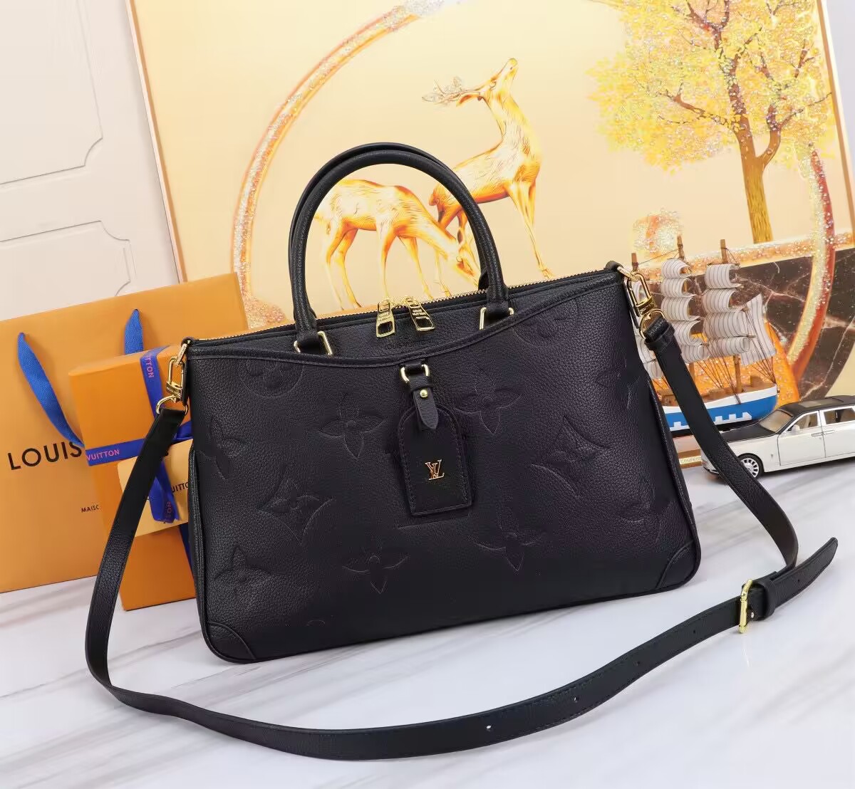 Louis Vuitton TRIANON medium handbag M46487 - FrasersFashion