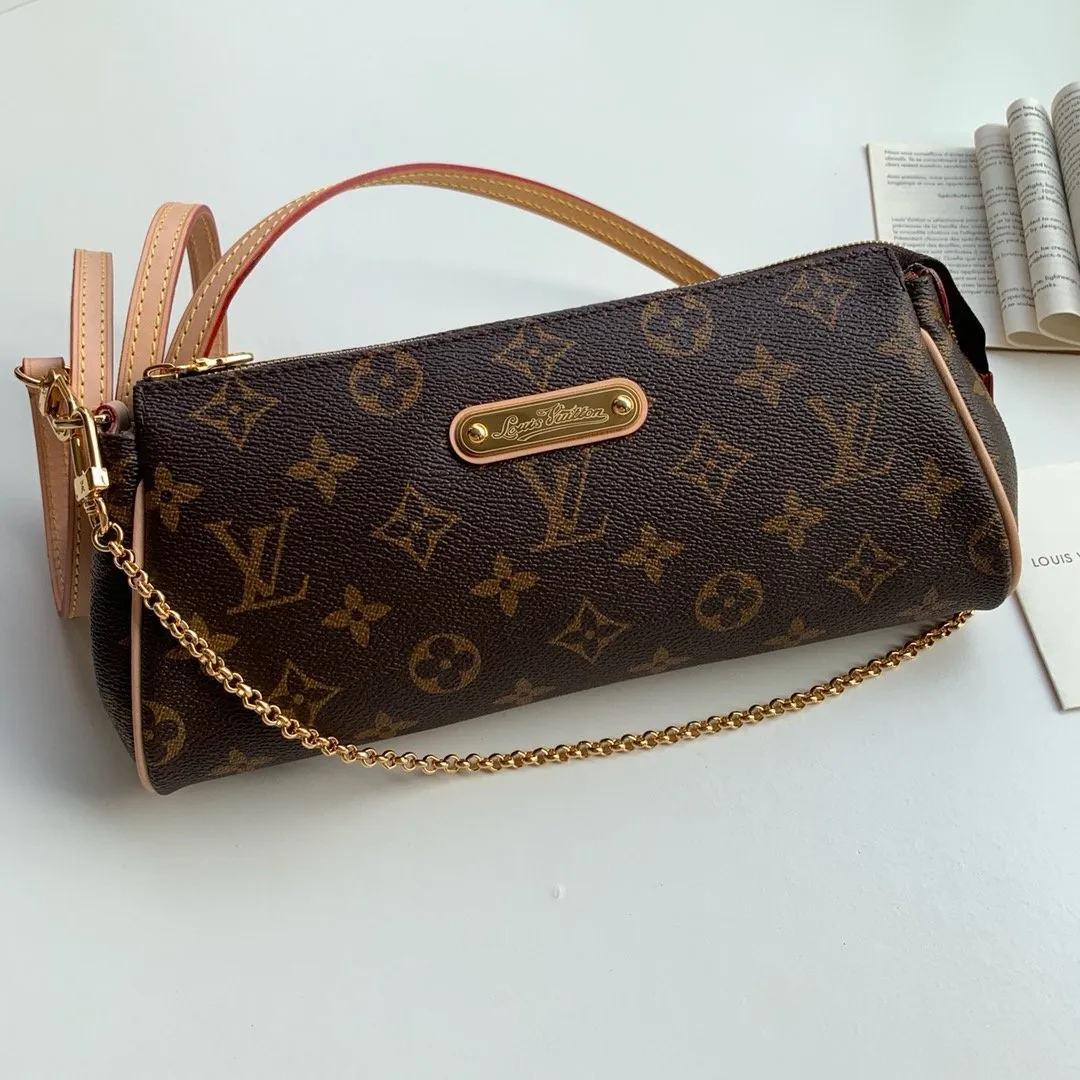 LOUIS VUITTON EVA HANDBAG WALLET ON CHAIN M95567 - FrasersFashion