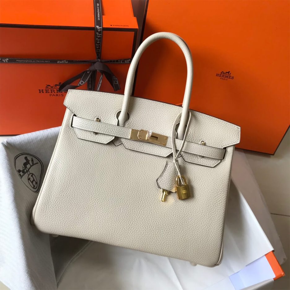 HERMES BIRKIN BAG 30 （IVORY WHITE） - FrasersFashion