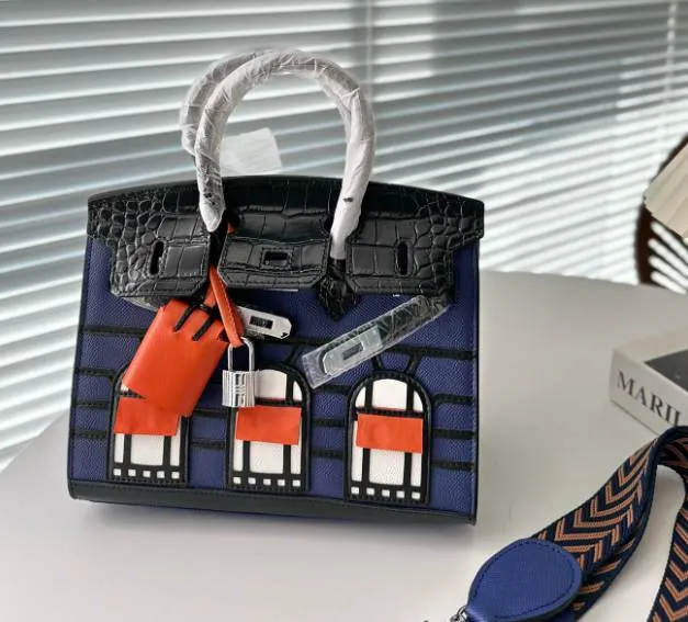 HERMÈS LIMITED EDITION MATTE ALLIGATOR NIGHT BIRKIN FAUBOURG 20 HANDBAG IN DEEP BLUE, BLUE MARINE - FrasersFashion