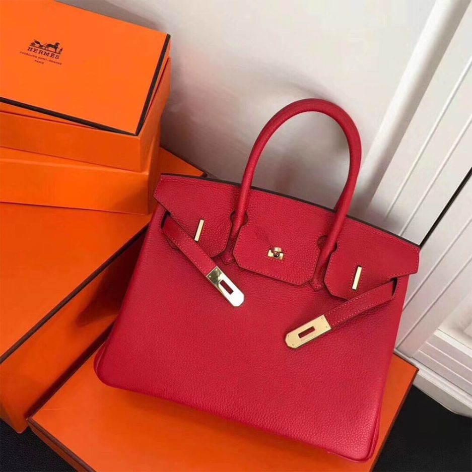 HERMES BIRKIN BAG 30（Red） - FrasersFashion
