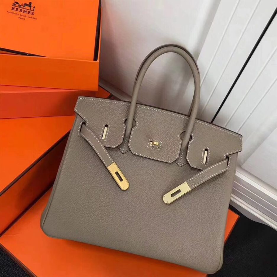 HERMES BIRKIN BAG 30 (Grey) - FrasersFashion
