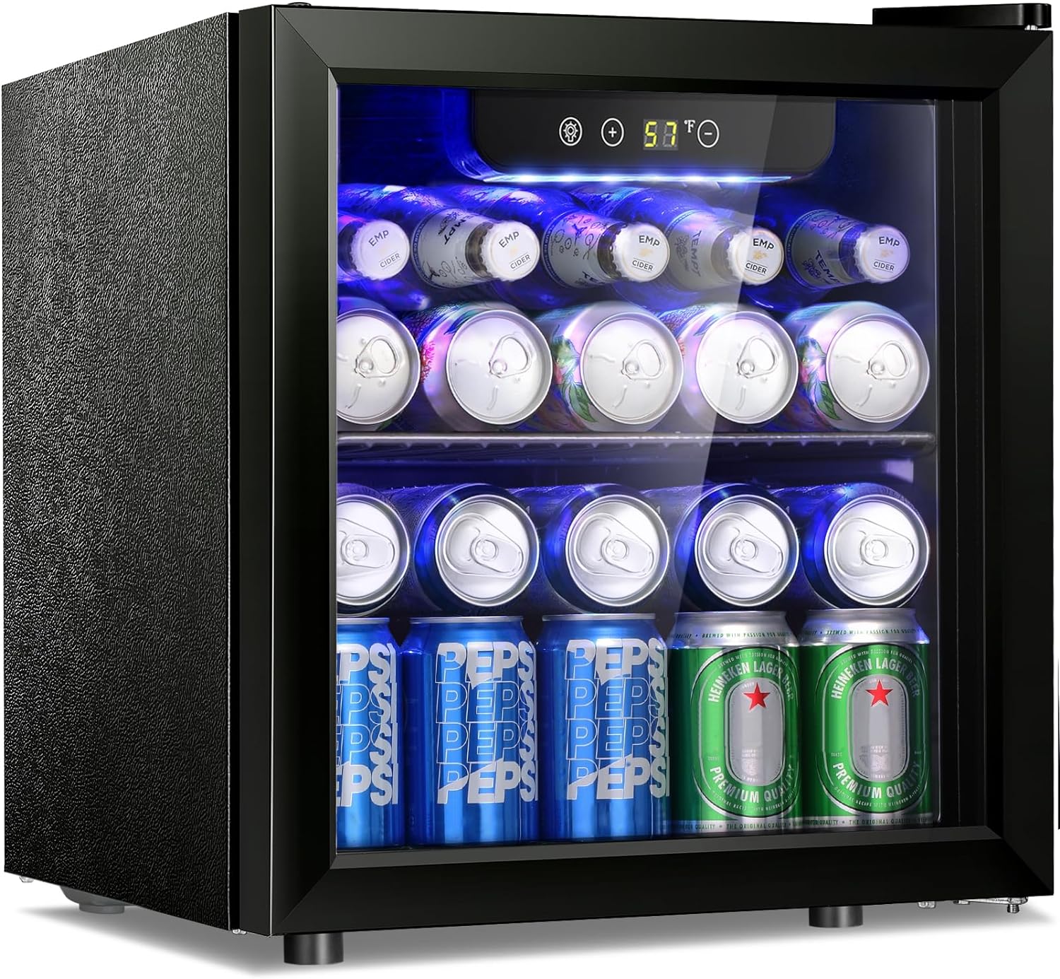 Antarctic Star 12 Bottle/48 Can Beverage Refrigerator Cooler-1.3 cu.ft