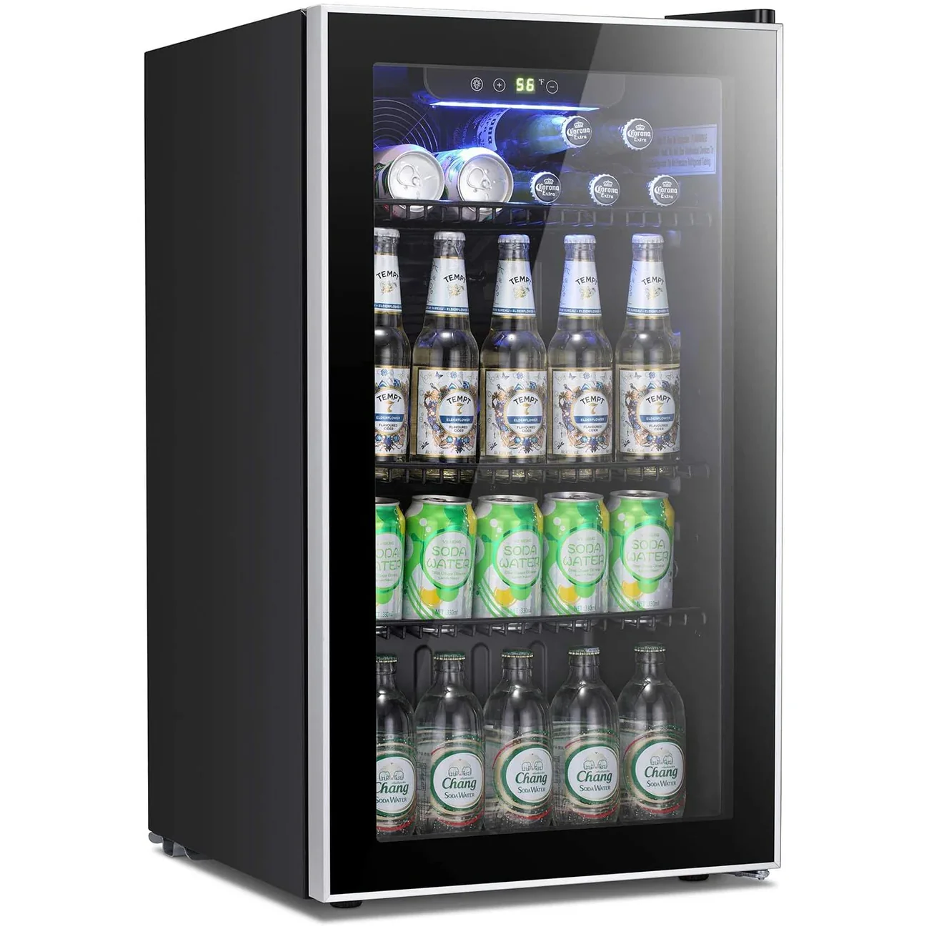 Antarctic Star Beverage Refrigerator Cooler-3.2cu.ft
