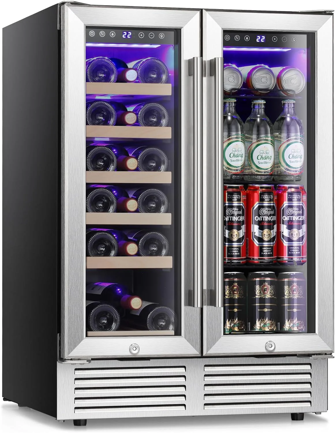 Antarctic Star 24 Inch Wine and Beverage Refrigerator