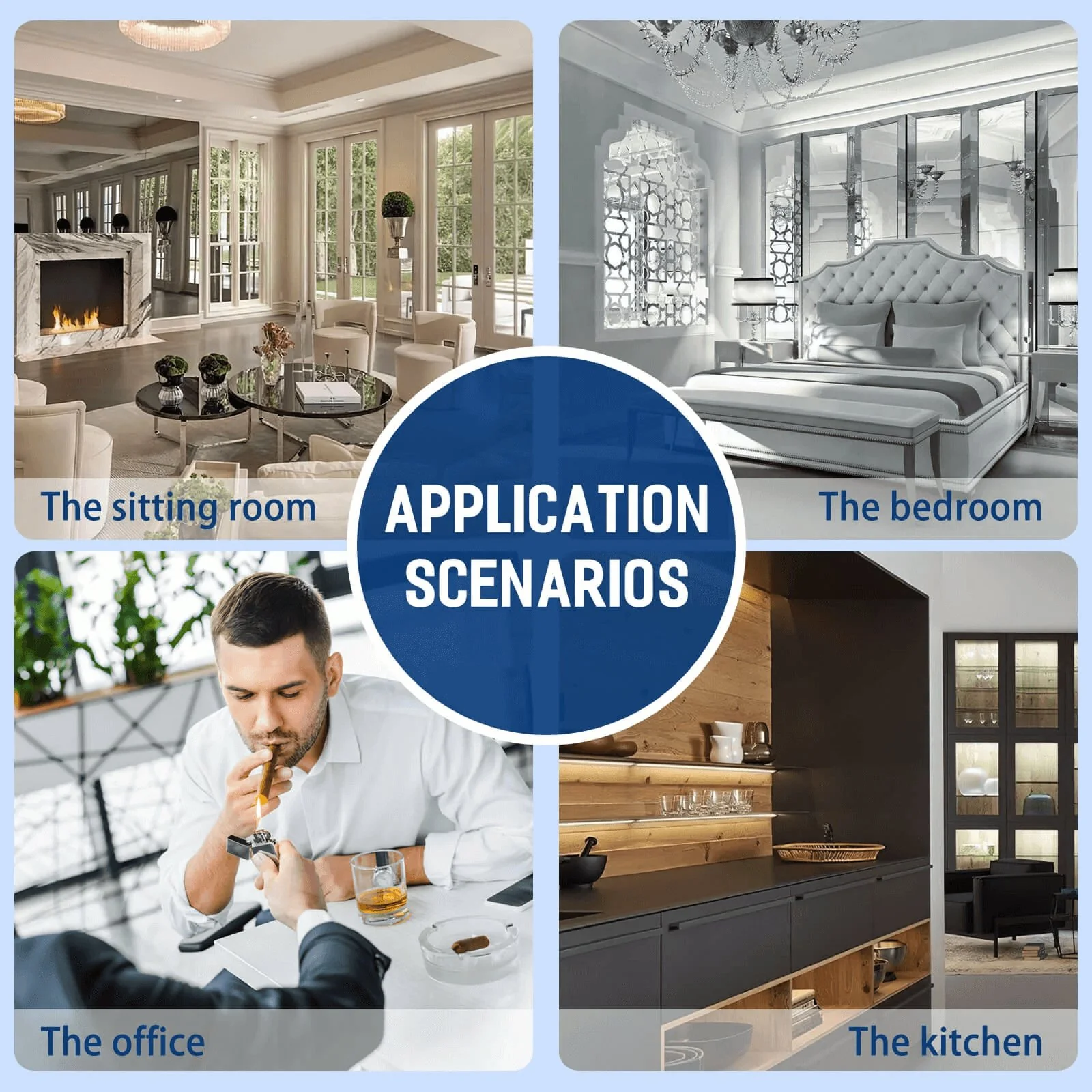 15 Inch Cigar Humidor Electric Humidor Black