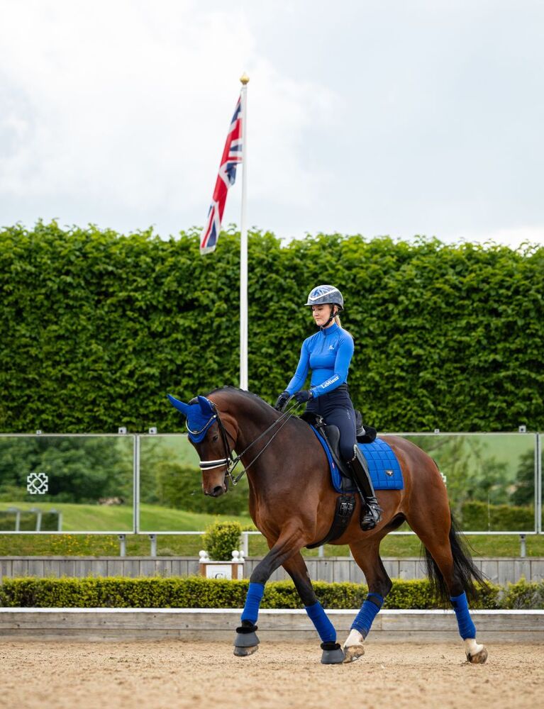 Loire Classic Satin Dressage Saddle Pad