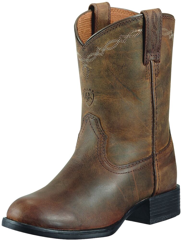Kids Heritage Roper Boots