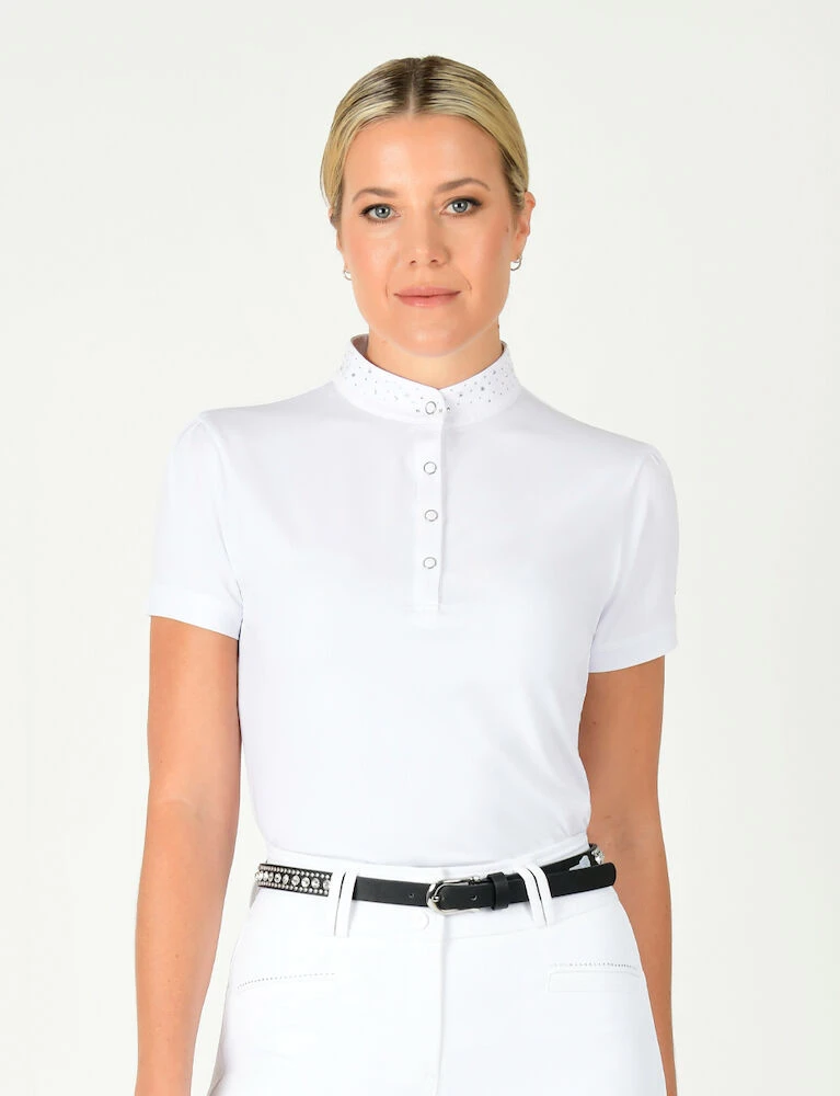 Cora Short Sleeve Competition Top
