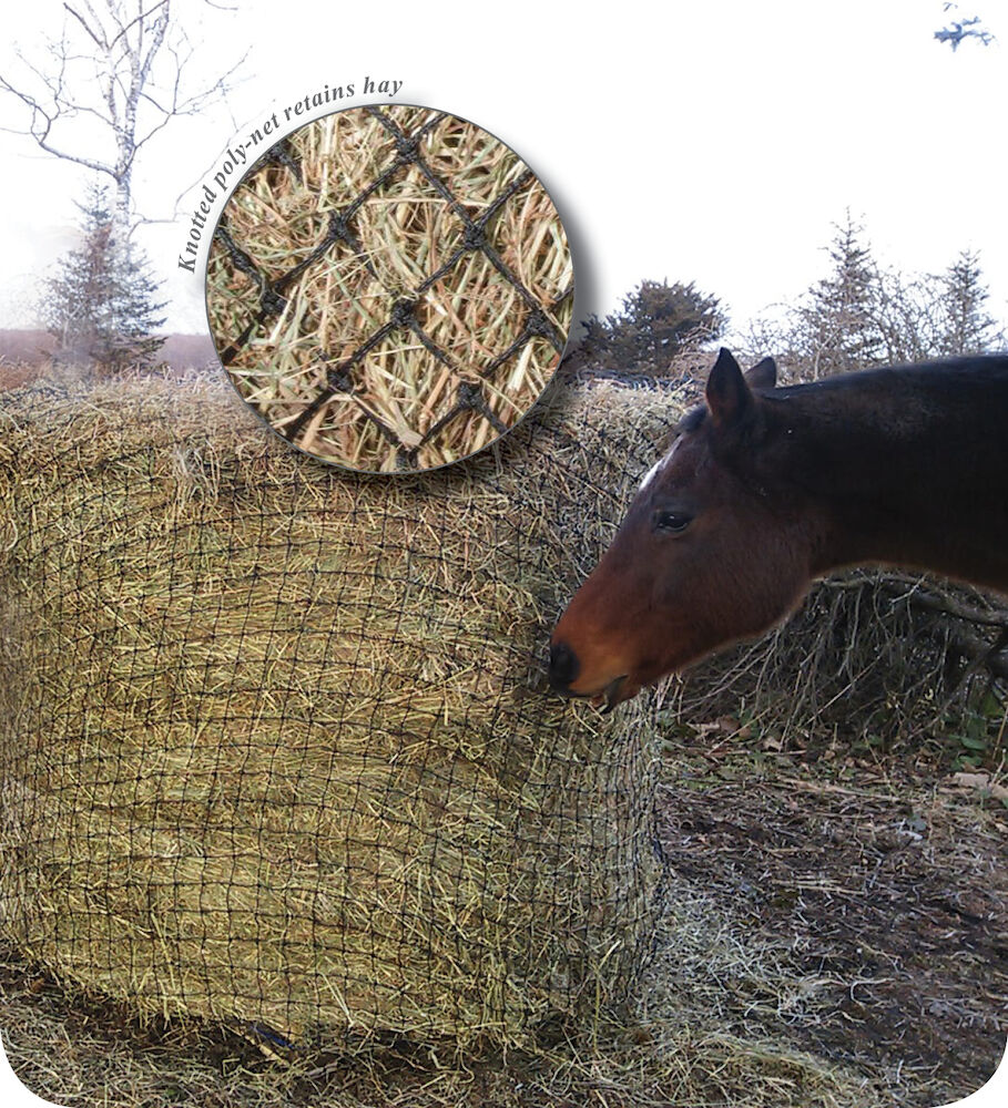 Round Bale Poly Slow Feed Haynet