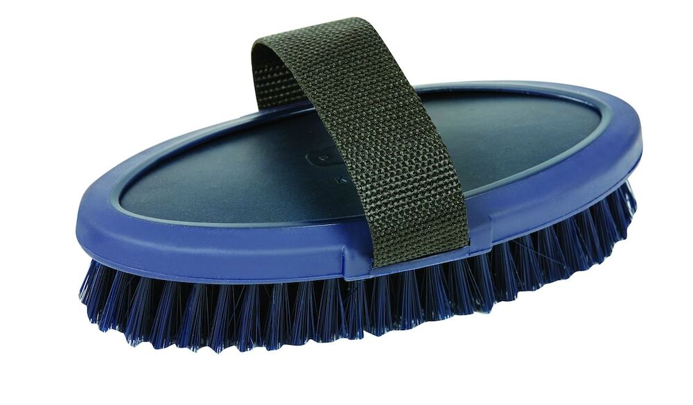 Leather Embossed Body Brush