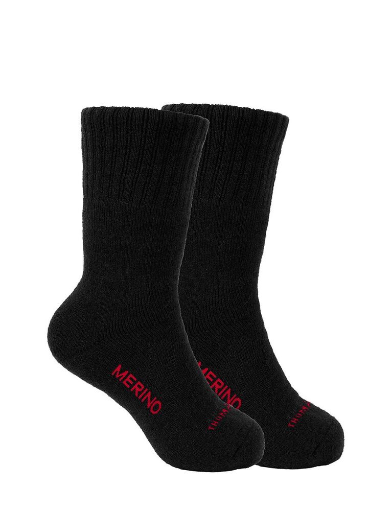 Merino Logo Socks Twin Pack