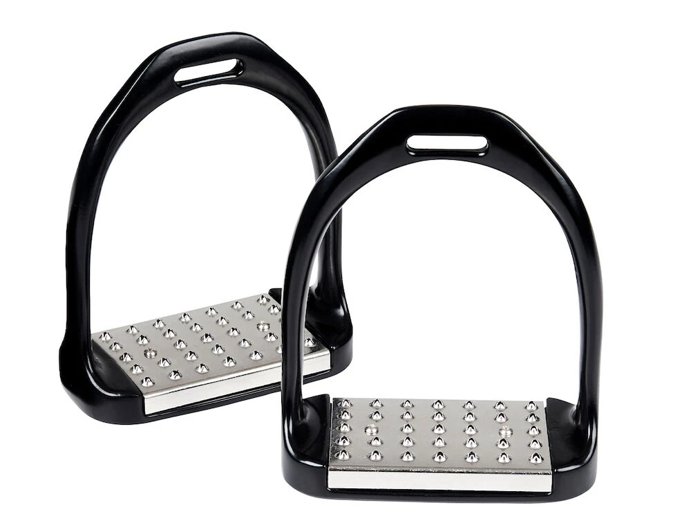 Aluminum Wide Tread Grip Stirrups