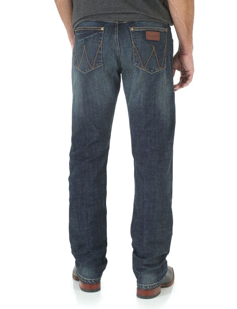Mens Retro Slim Straight Jean