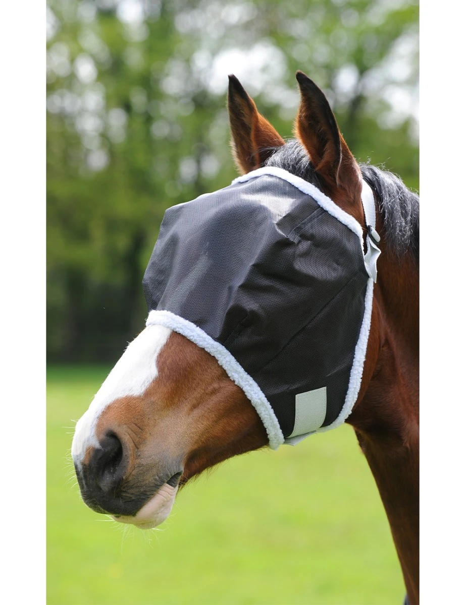 Buzz Away Fly Mask With Fleece