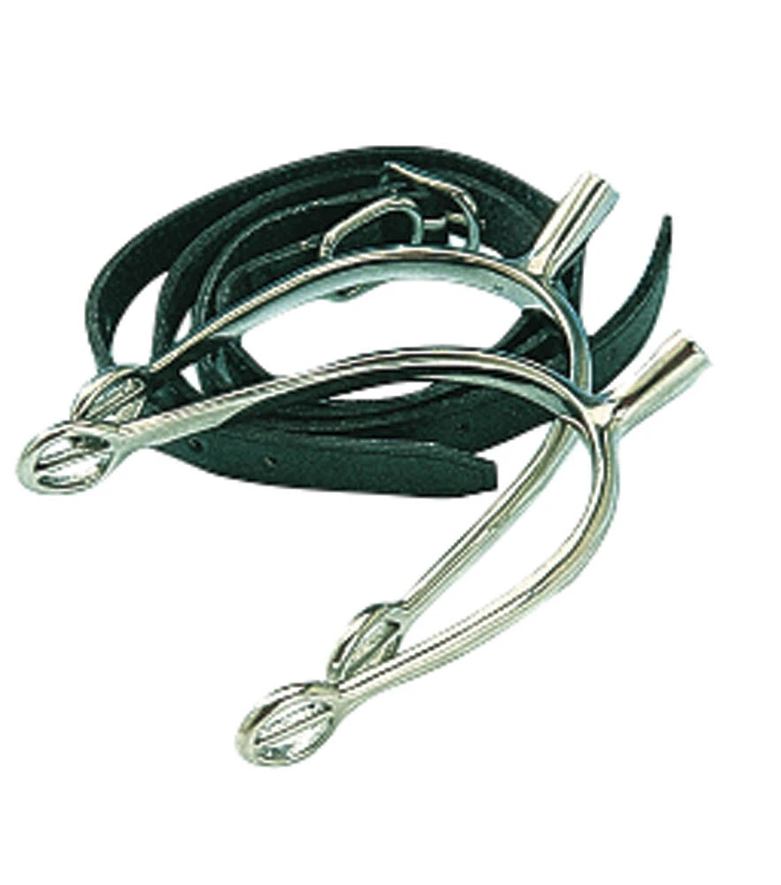 Pow Show Spurs With Straps
