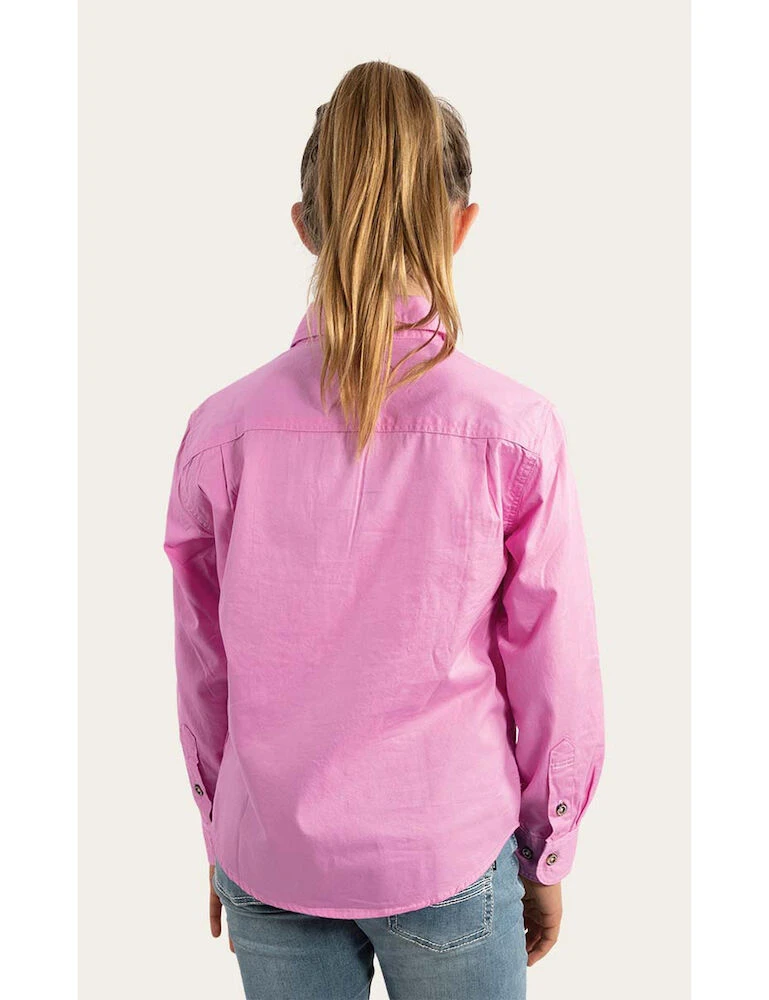 Ord River Kids Half Button Work Shirt