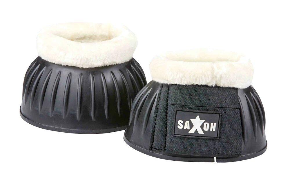 Fleece Trim Rubber Bell Boots