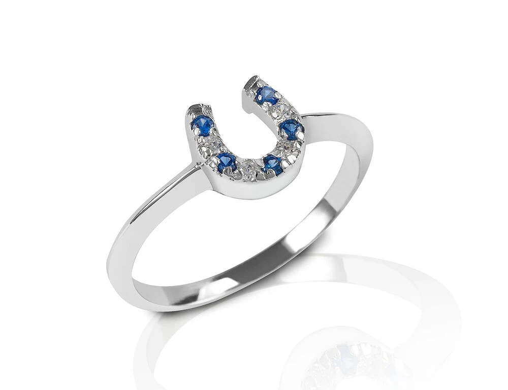Sterling Silver Horseshoe Ring