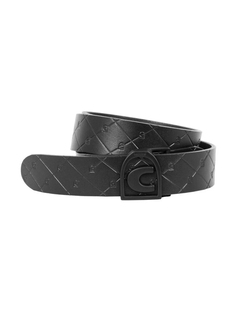 Cavaltale Etched Leather Belt