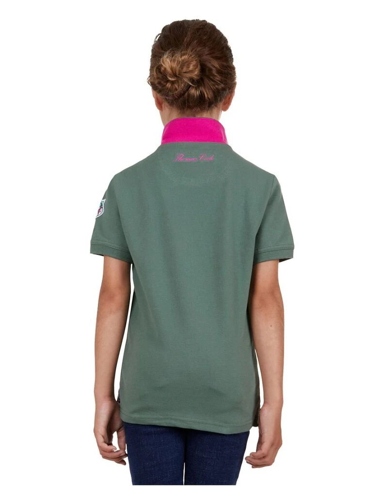 Girls Luna Short Sleeve Polo