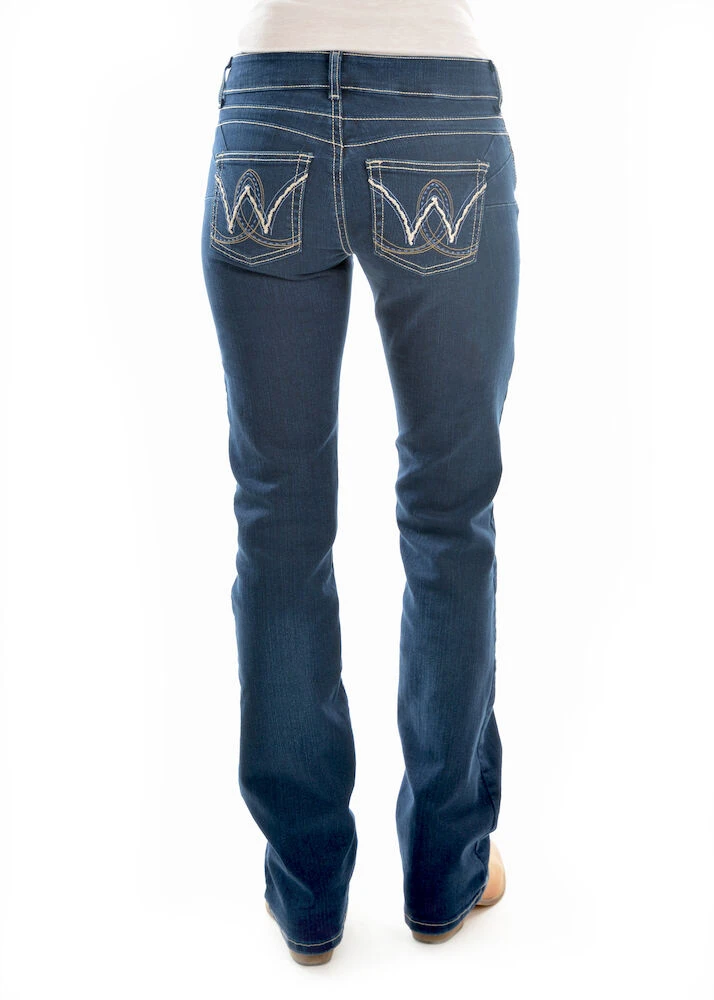 Womens Mid Rise Jean