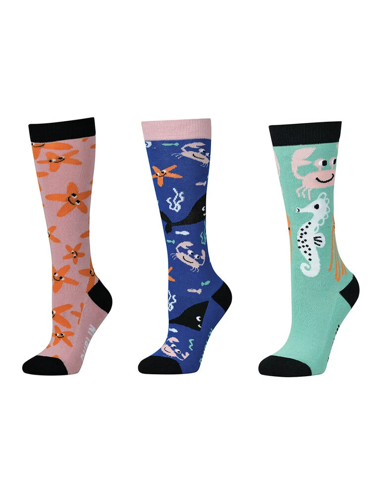 Kids 3 Pack Socks