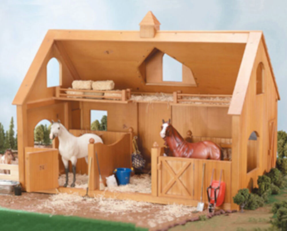 Traditional Deluxe Wood Barn With Cupola