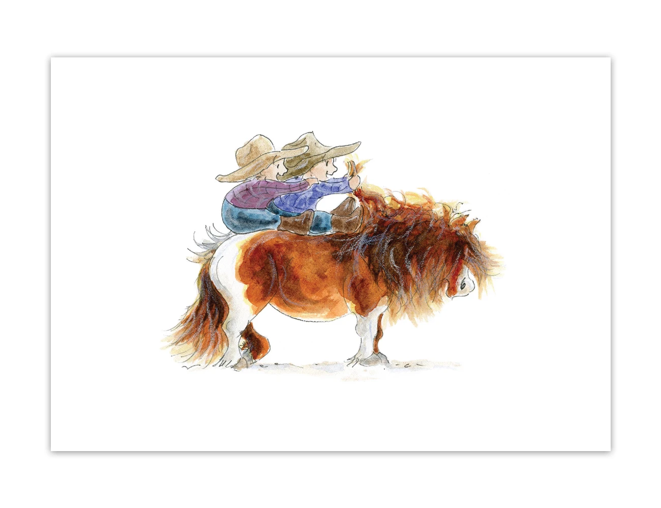 Double Dink Blank Greeting Card