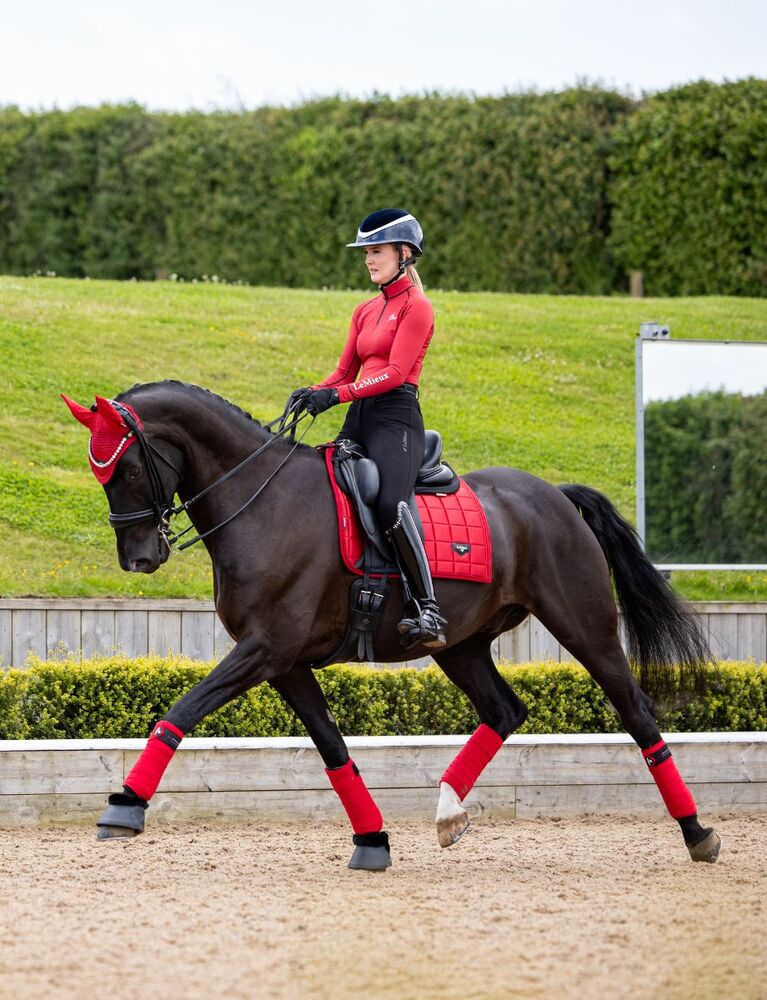 Loire Classic Satin Dressage Saddle Pad