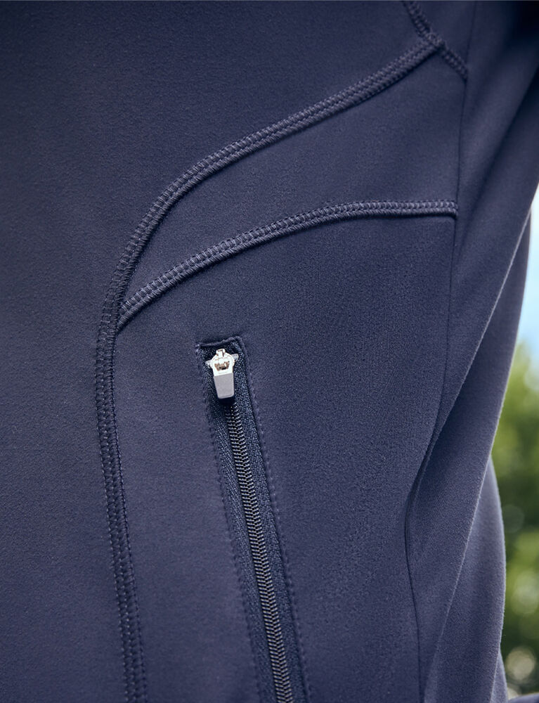 Versatile Fitted Zip Through Jacket