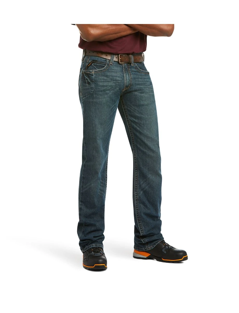 Mens Rebar M5 Slim Straight Jeans