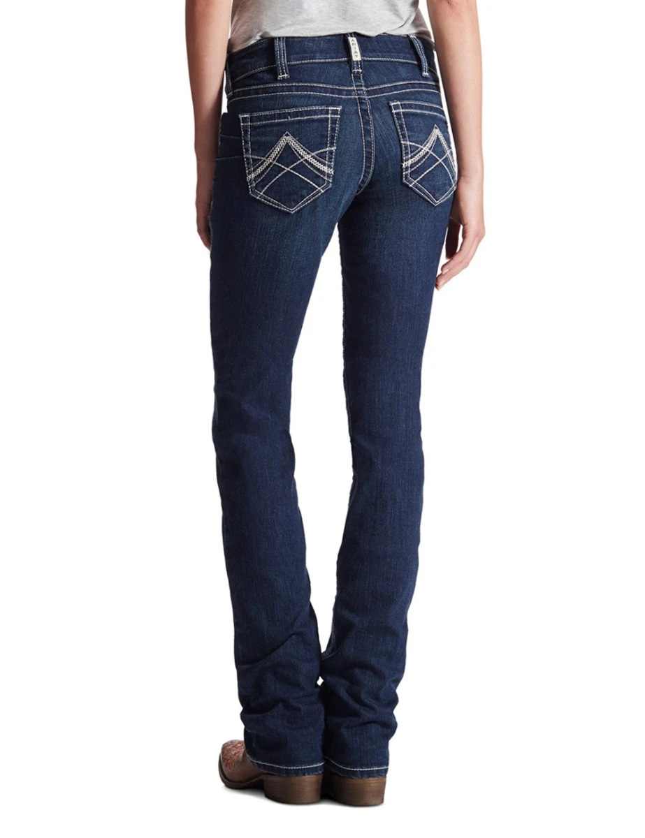 Womens Real Straight Icon Jeans