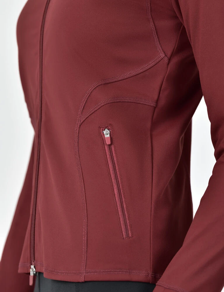 Versatile Fitted Zip Through Jacket