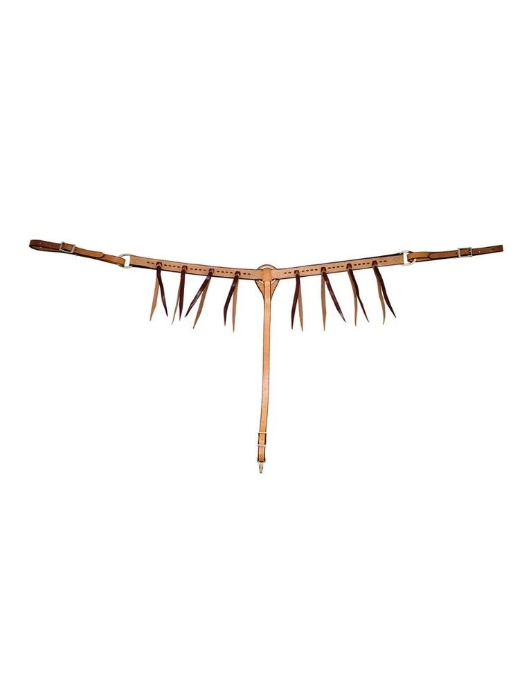 Roughout Buckstitched Breast Collar