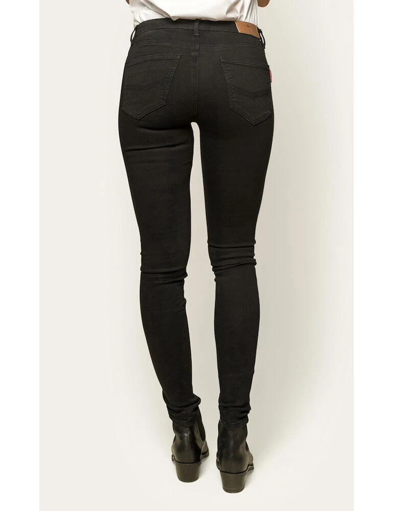 Sophie Womens Mid Rise Skinny Leg Jeans