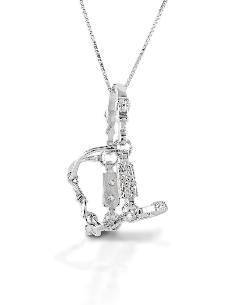 Sterling Silver Small Halter Necklace