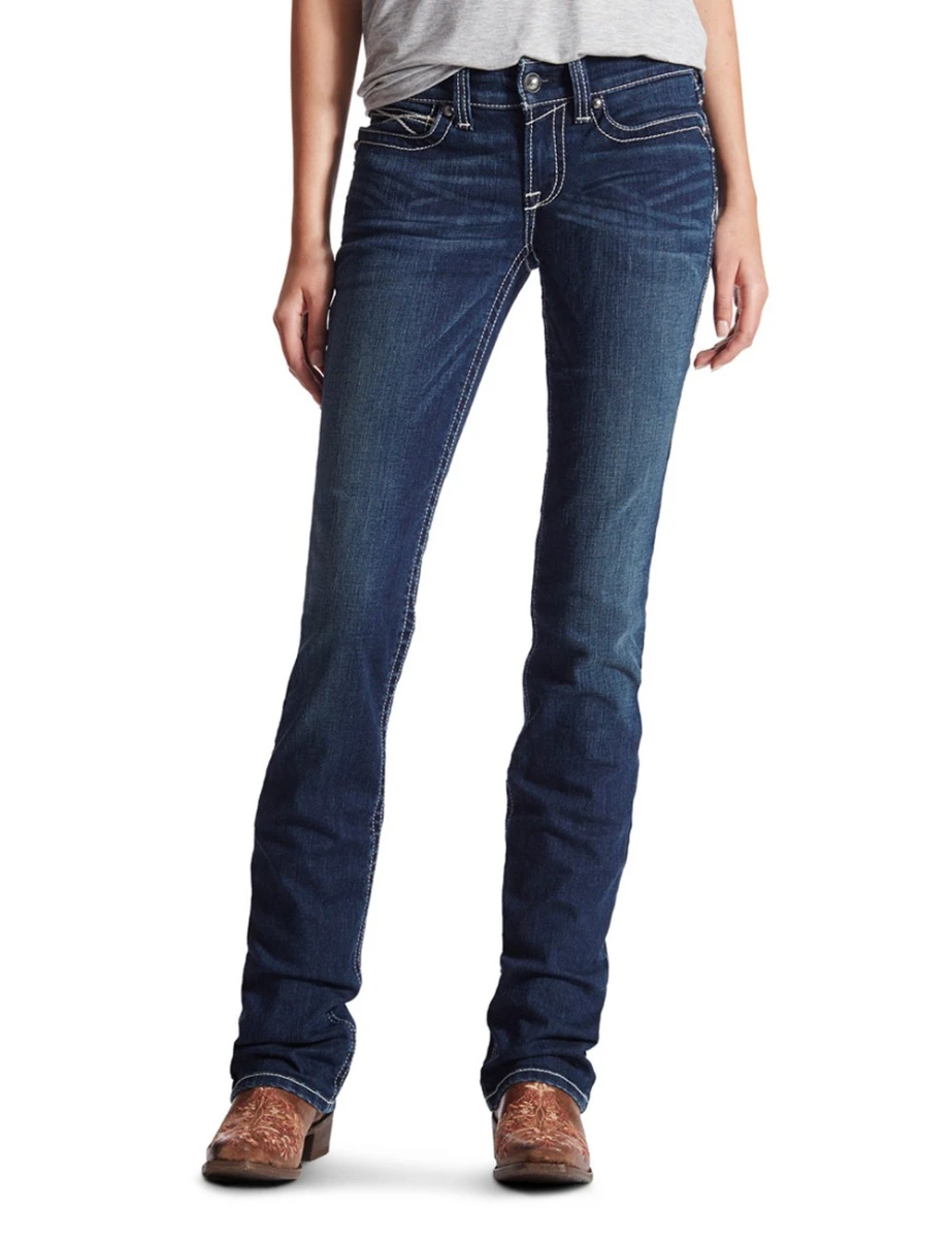 Womens Real Straight Icon Jeans