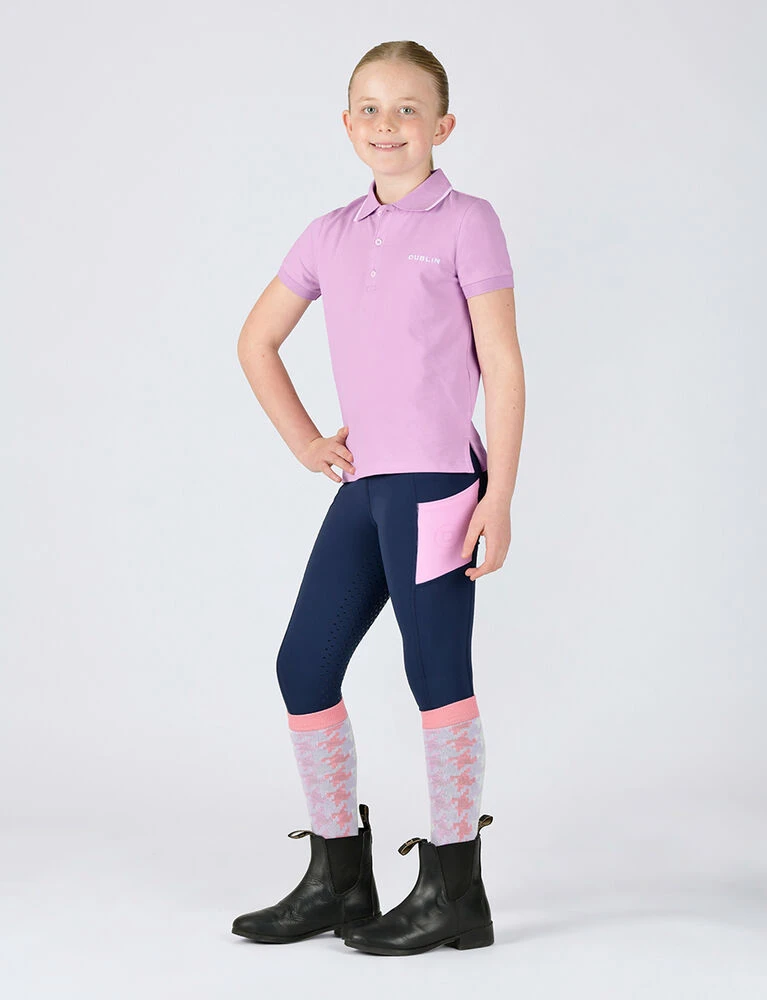 Kids Poppy Short Sleeve Polo Top