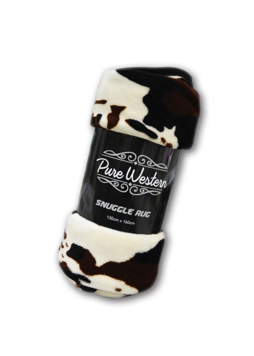 Snuggle Rug Cow Pattern