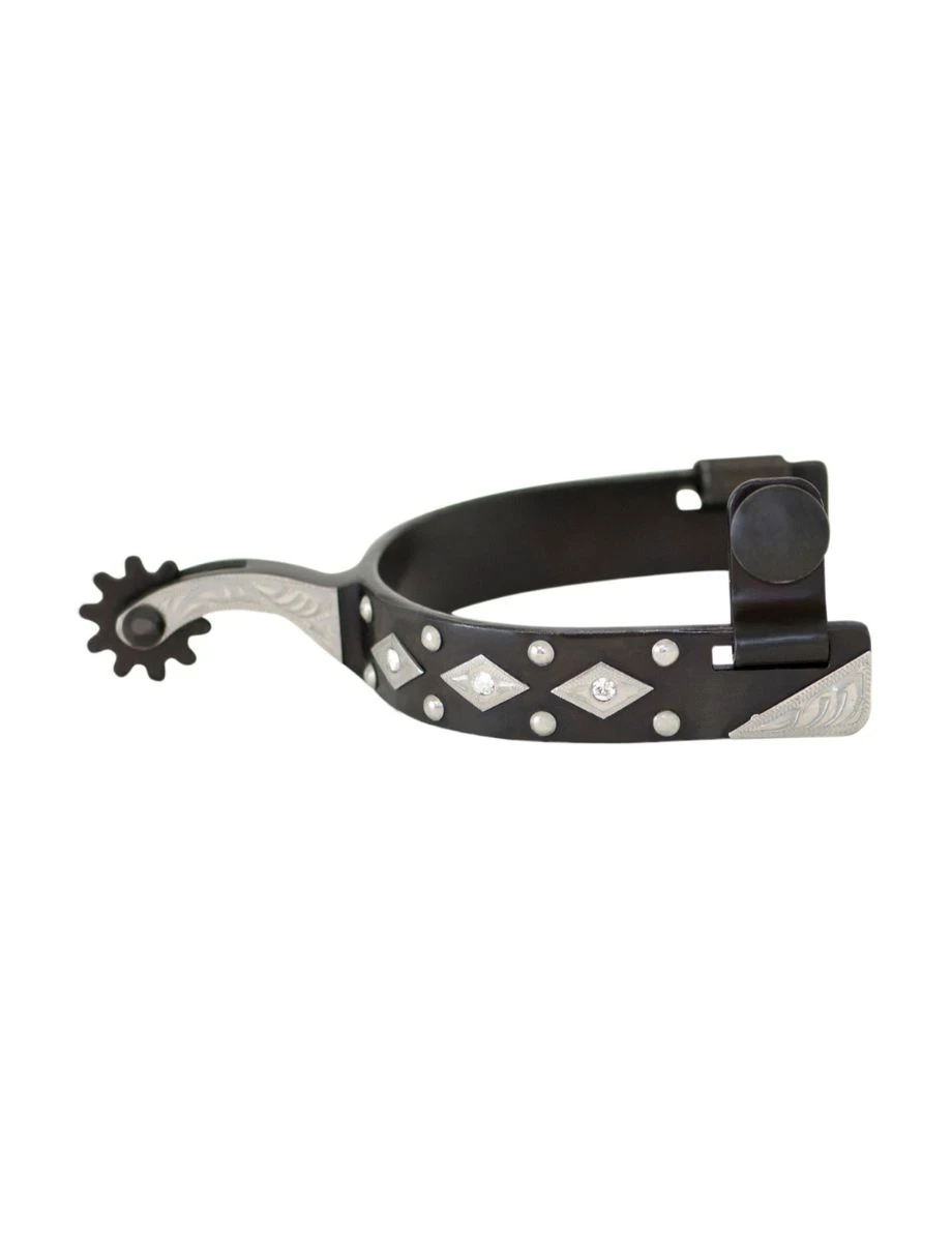 Diamond & Dot Rhinestone Spurs