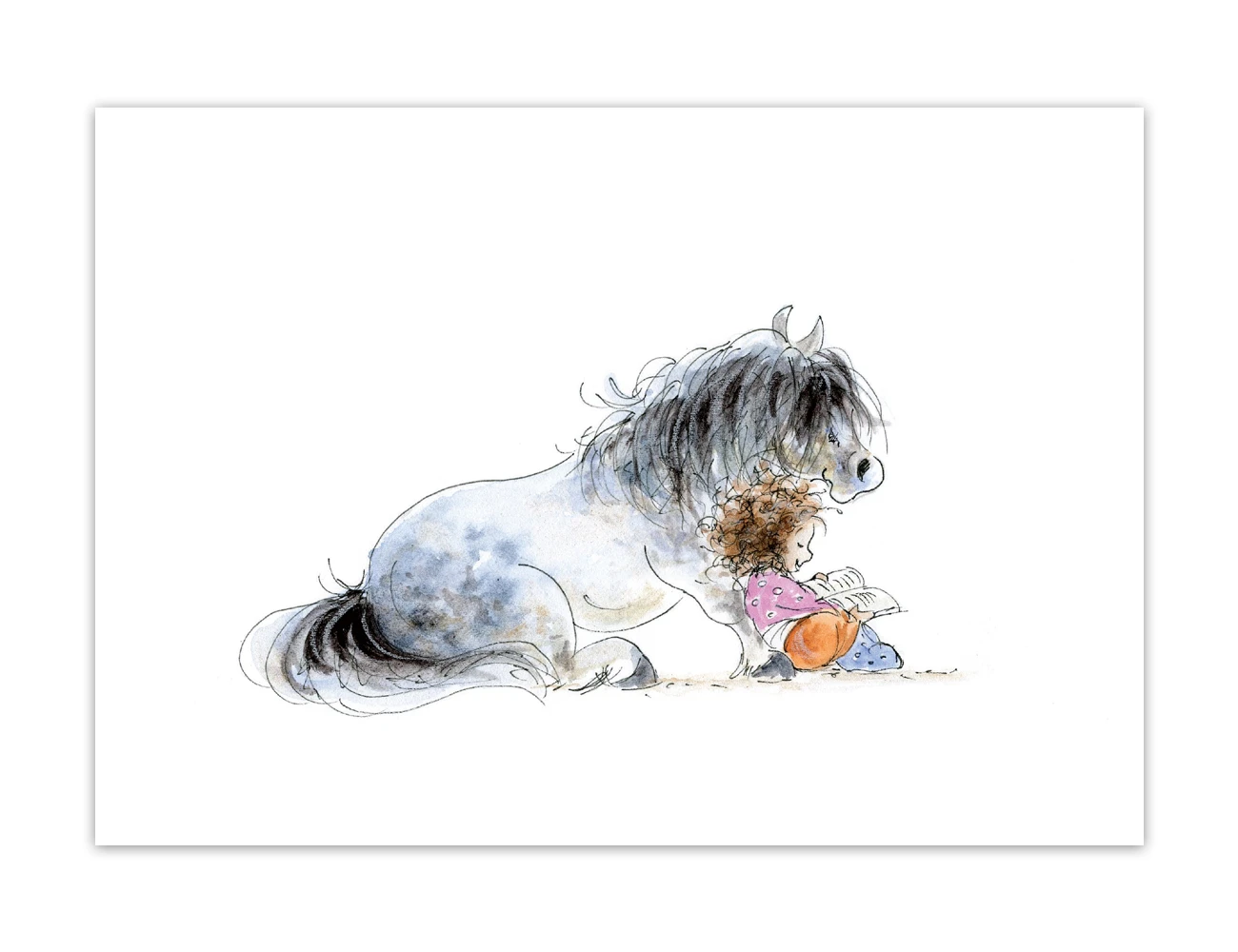 Storytime Blank Greeting Card