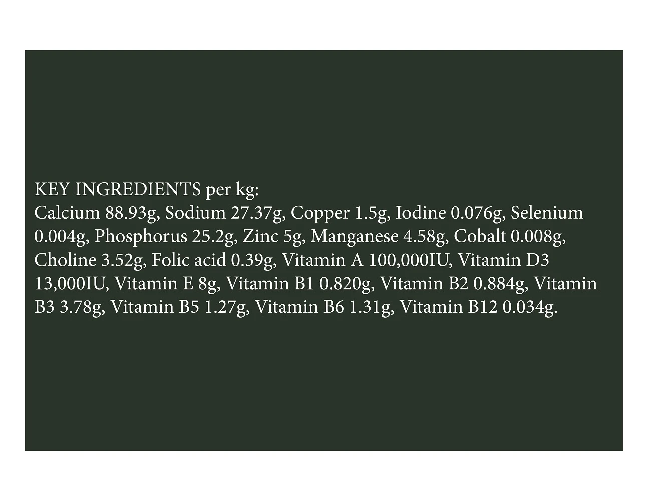 Ration Balancer Pellet - 3kg