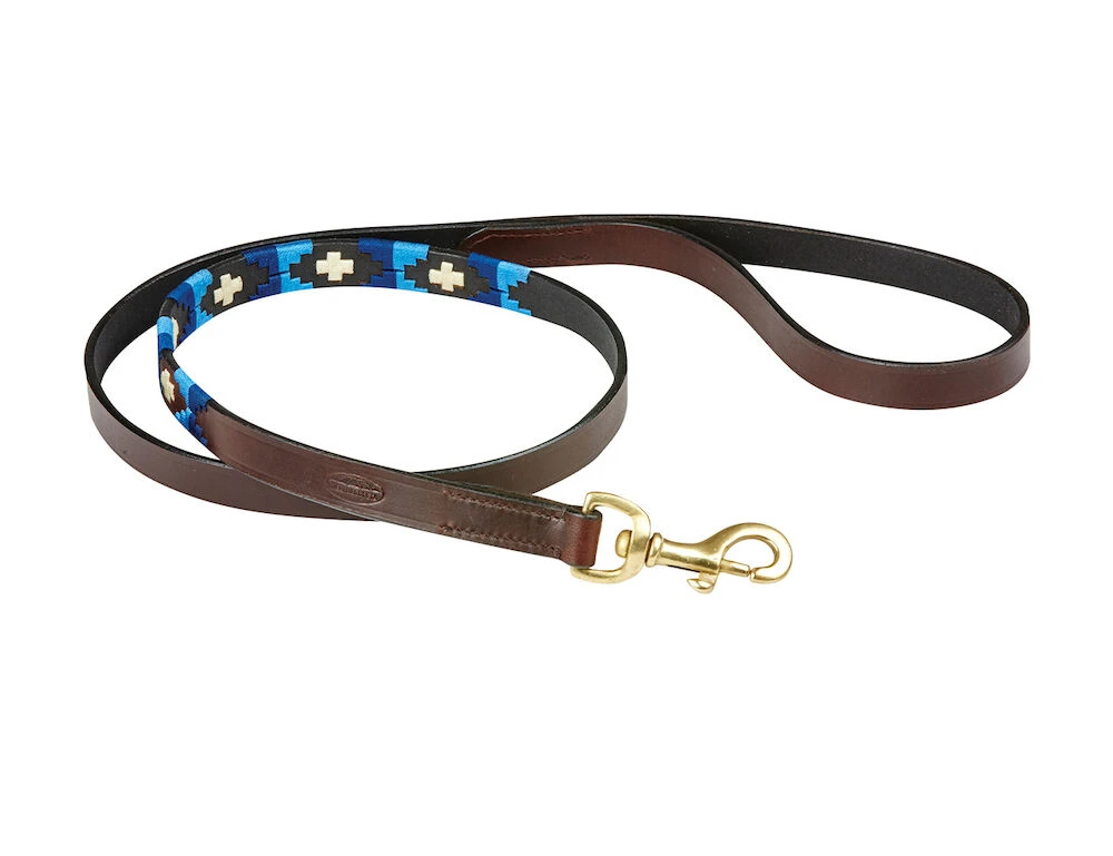 Polo Leather Dog Lead