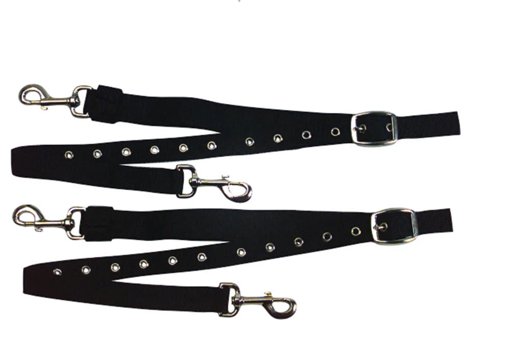 Nylon\/Elastic Adjustable Side Reins
