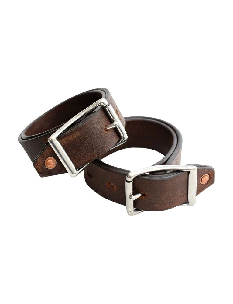 Leather Hobble Straps 1 1\/2\
