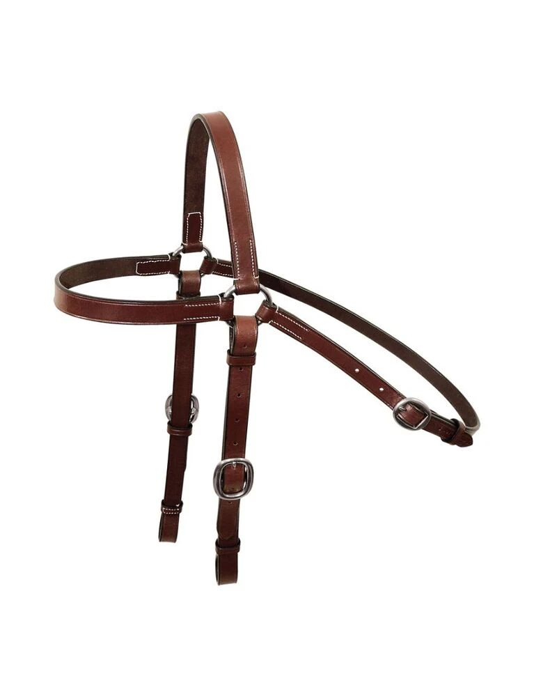 Leather Bridle Head 3\/4\