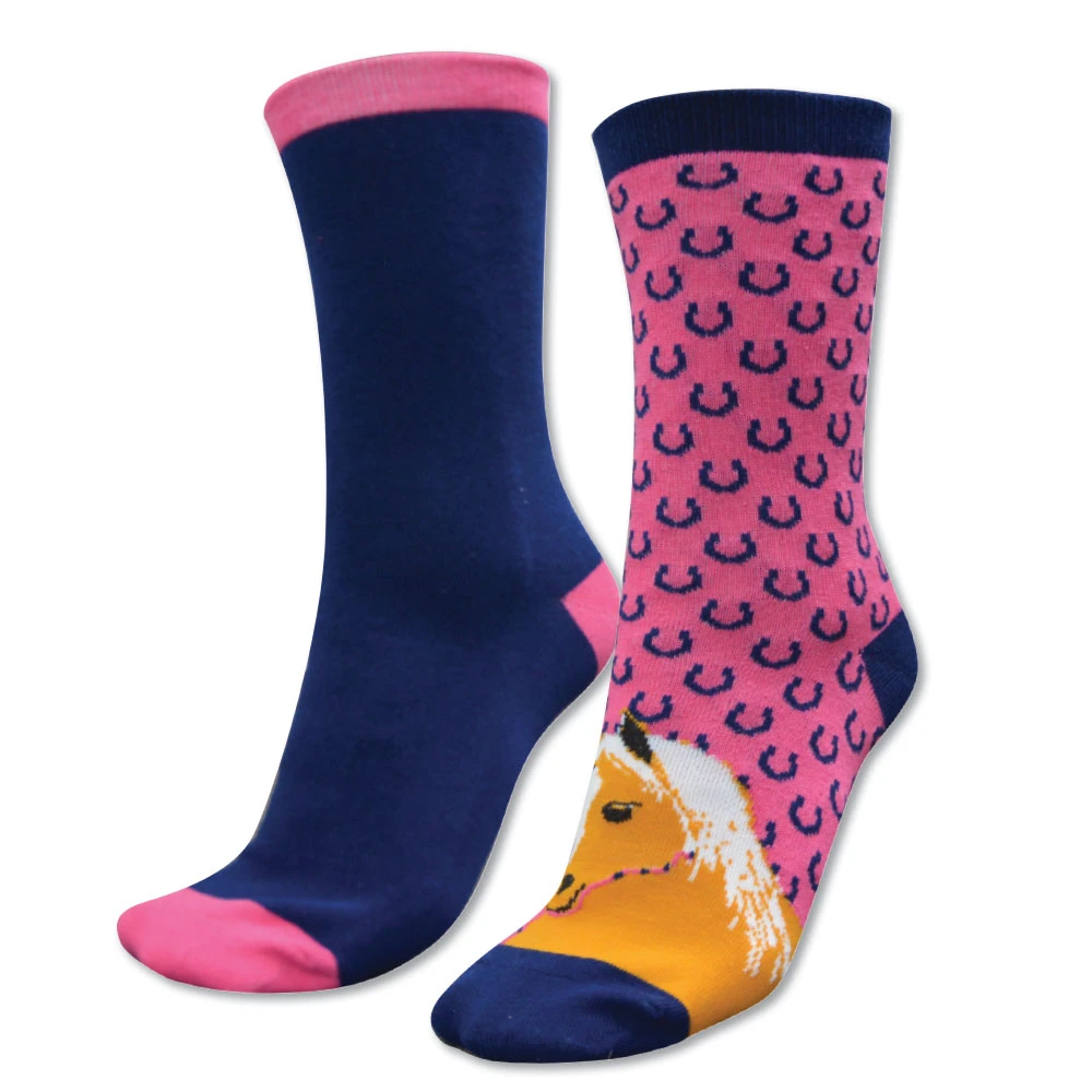 Homestead Adults Twin Pack Socks