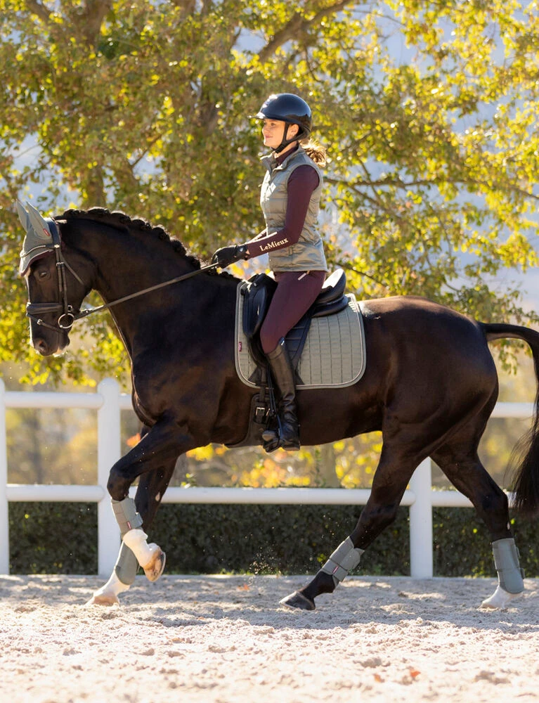 Suede Dressage Square Saddle Pad