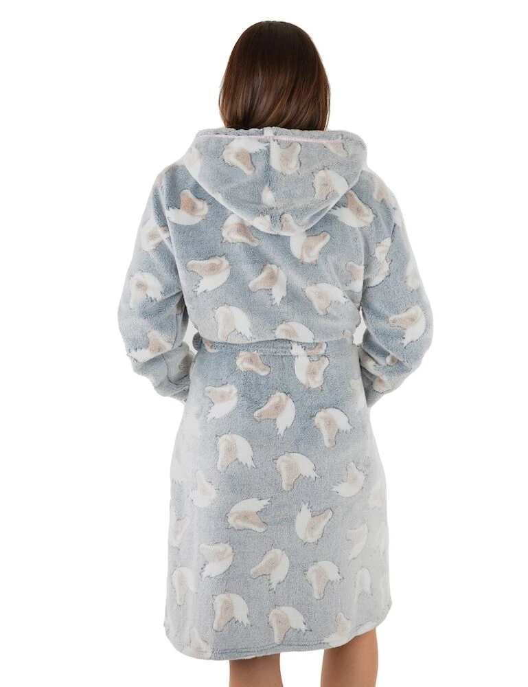 Womens Live To Ride Dressing Gown